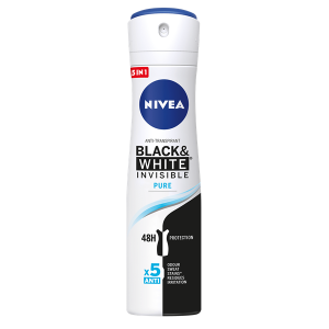 Nivea Déodorant INVISIBLE BLACK&WHITE PURE