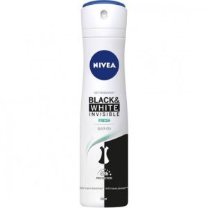 Nivea Déodorant INVISIBLE BLACK&WHITE FRESH