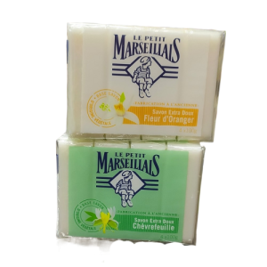 LE PETIT MARSEILLAIS Savon Extra Doux x4