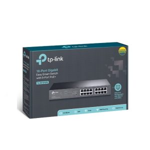 Switch Easy Smart 16 Ports Gigabit - 8 Ports PoE+