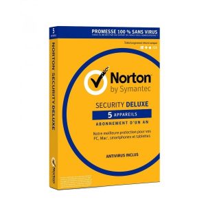 Norton Security Deluxe 5 postes 1 an
