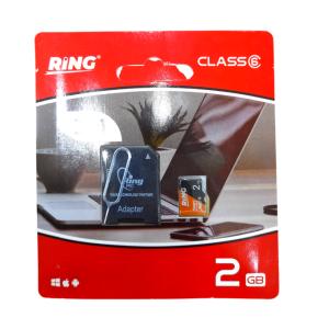 CARTE MEMOIRE 2GO C6 RING
