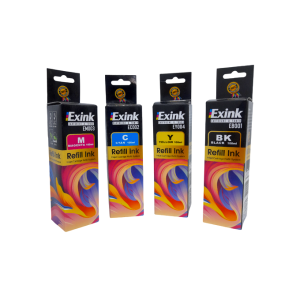 Encre de Recharge Exink 100 ml – EM003 / EC002 / EY004 / EB001