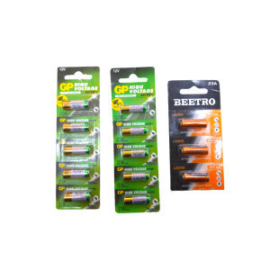 Piles Alcalines à Haute Tension (12V /23A/27A)