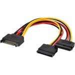 Câble Dédoubleur Alimentation SATA vers 2 x SATA – 15 Broches –