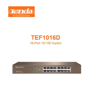 SWITCH 16 PORTS TENDA GIGABIT