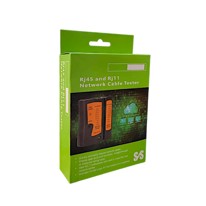 TESTEUR CABLE RESEAU RJ45 – RJ11
